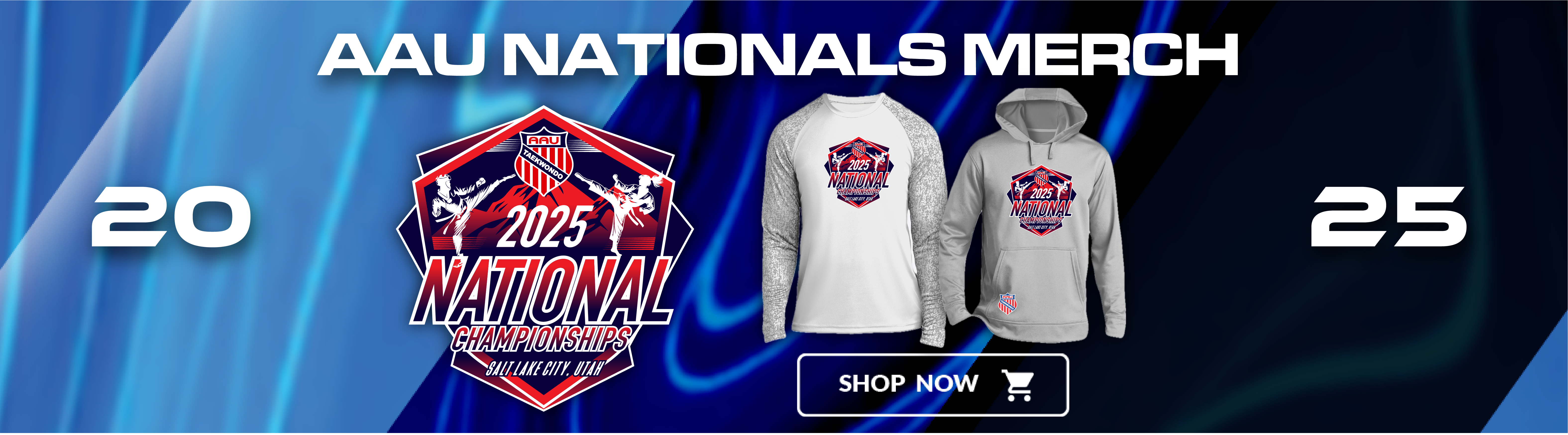 2025 AAU Taekwondo Nationals Store (UT) 1512x420 Rotator