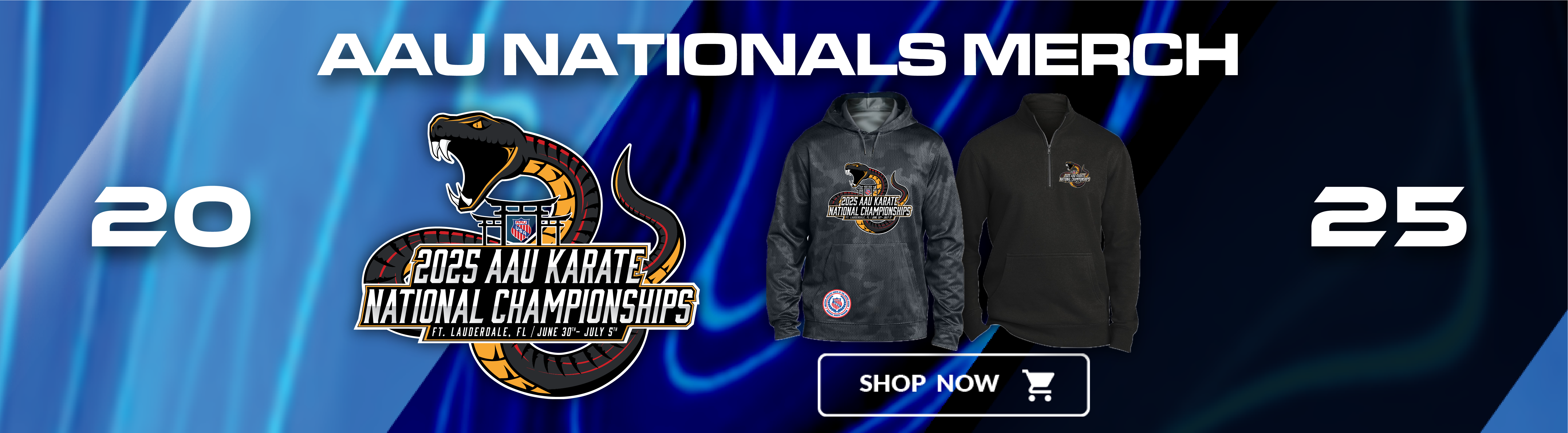 2025 AAU Karate Nationals Store (FL) 1512x420 Rotator