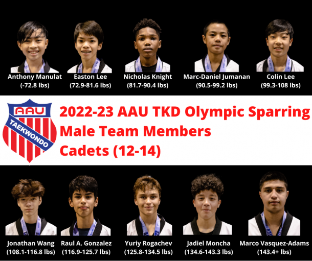 National Team TKD Olympic Sparring Male Cadets.png